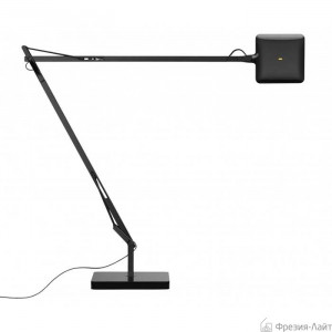 Flos Kelvin Led F3311030 shiny черная лампа настольная