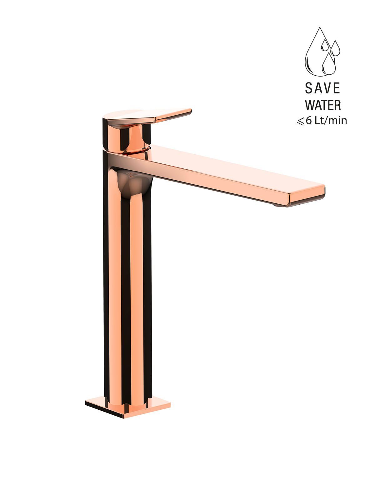 Смеситель для раковины с высоким верхом без слива Rubinetterie Frattini Gintonic ARCH-00008802 - Вид №2