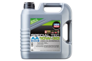 16077932 НС-синтетическое моторное масло Special Tec AA Benzin (10W-30; SN; GF-5; 4л) 21337 LIQUI MOLY
