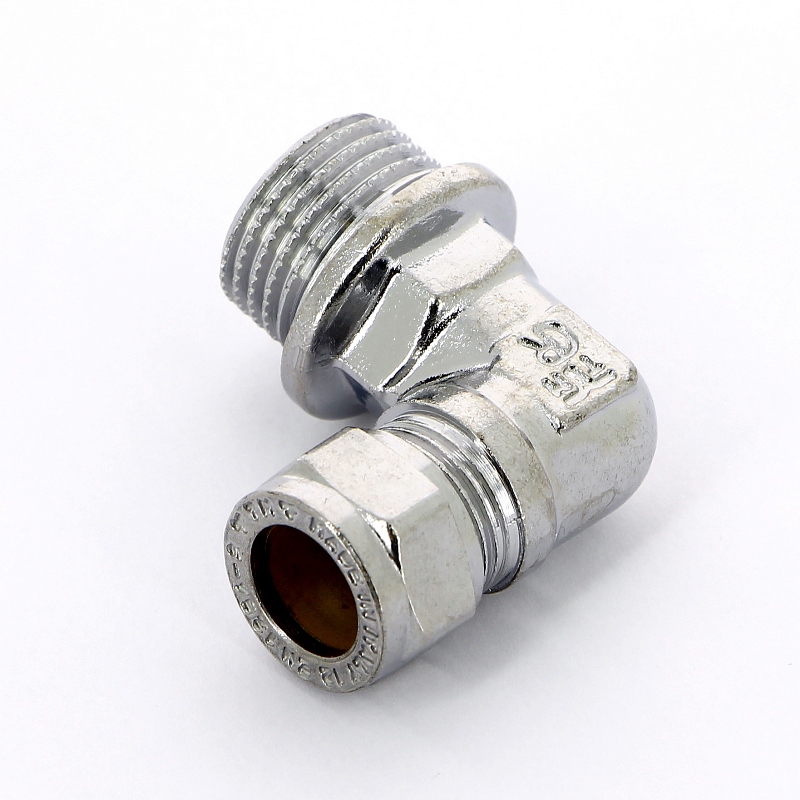 Угол обжим-Н хромированный TIEMME 12х1/2" 1130070 - Вид №2