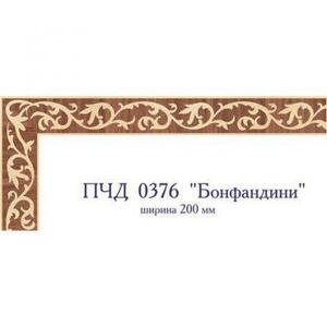 Художественный паркет Da Vinci Паркетный Бордюр 26-058 Орех Европейский (Грецкий) Селект (Гладкая) х мм.