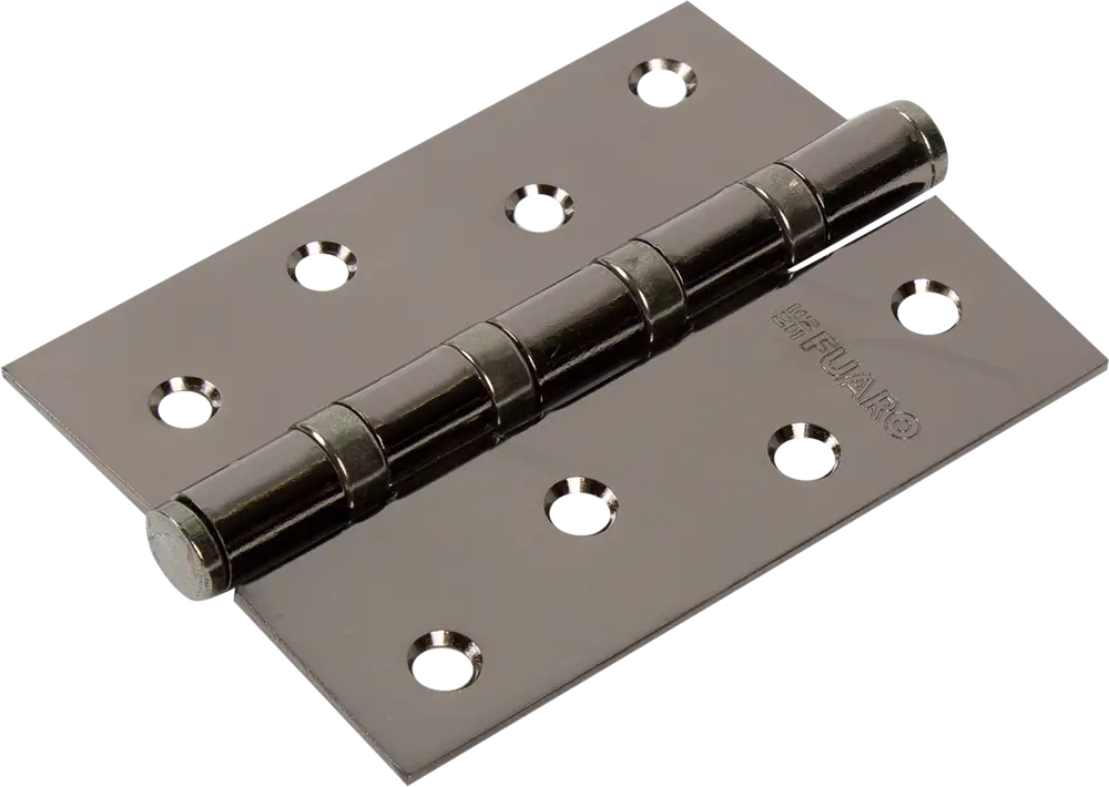 82105972 Петля универсальная U1004BB-BN/BL 100x75x2.5 мм сталь цвет глянцевый чёрный STLM-0019067