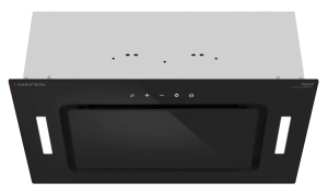 9270629 Вытяжка полновстраиваемая Meferi INBOX52BK GLASS COMFORT черный/черный