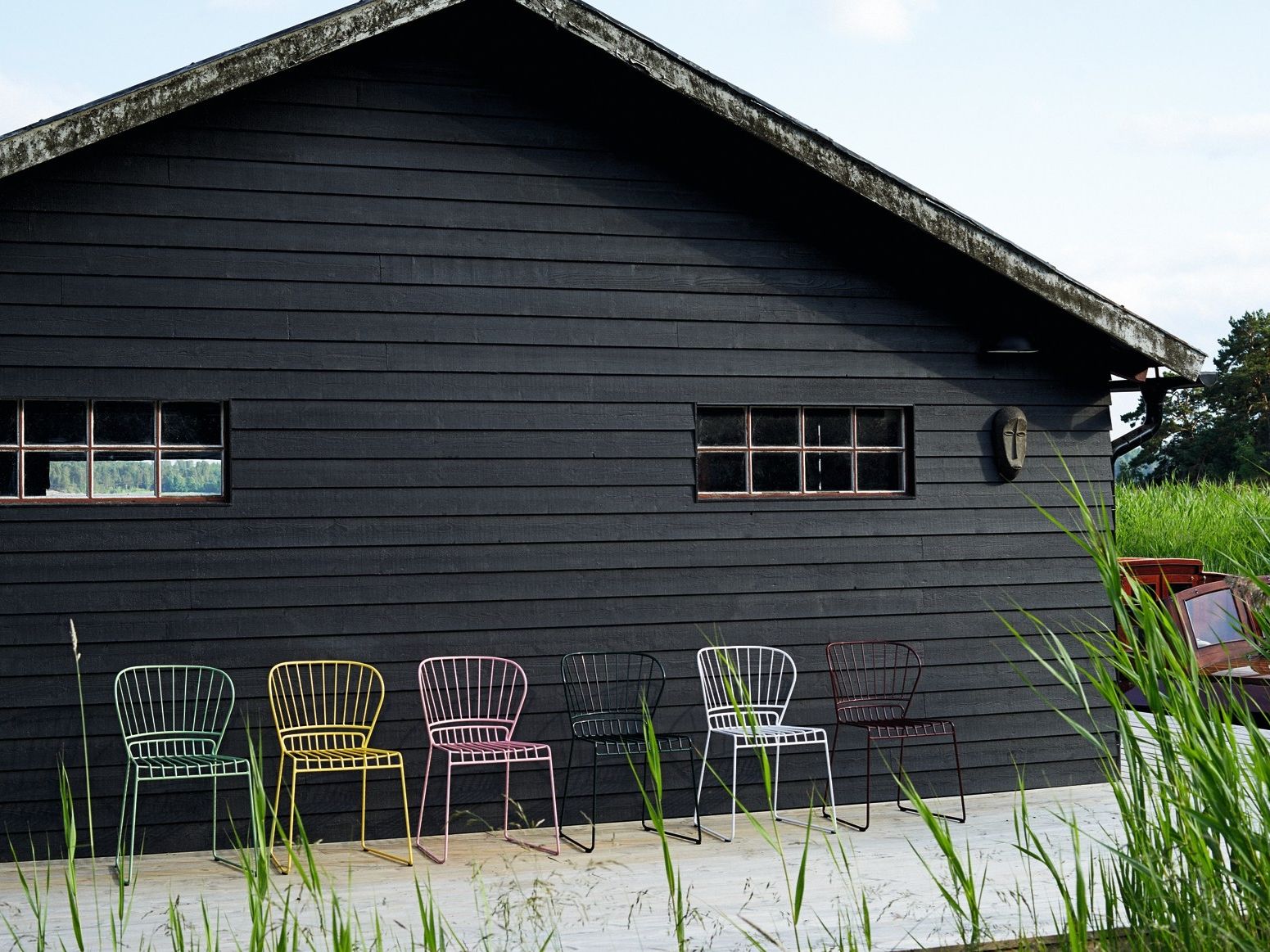 Стальной стул Skargaarden Resö ARCH-00098926 - Вид №6