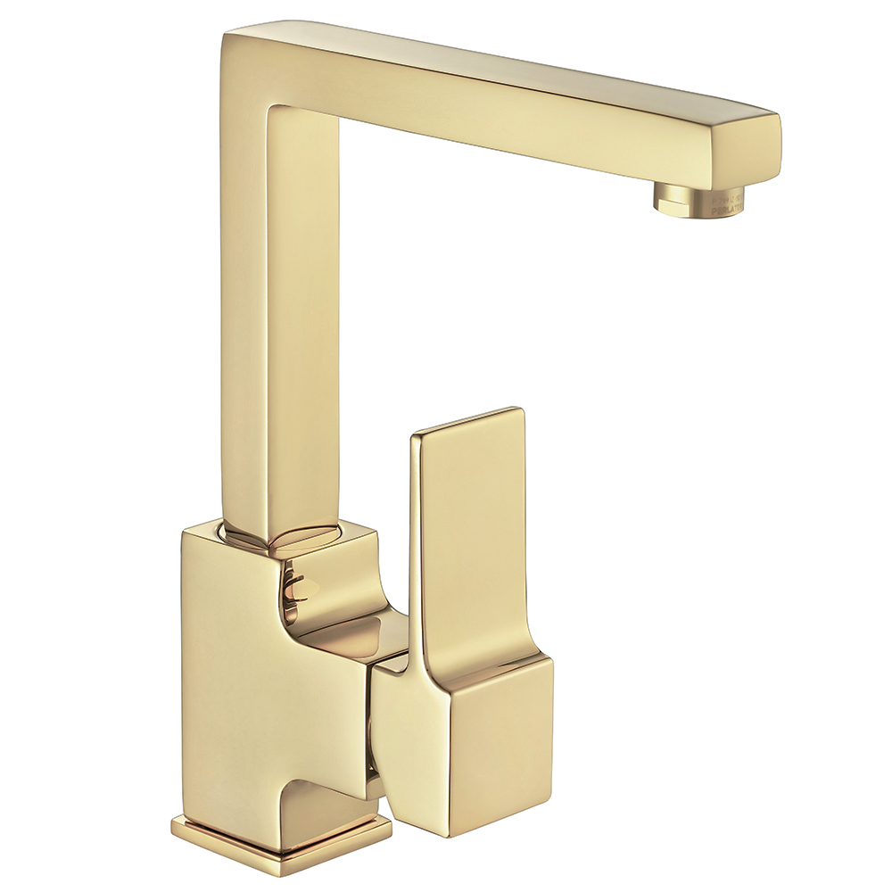 102818002  Смеситель для мойки Caro - золотой вид Eca  - Вид №1