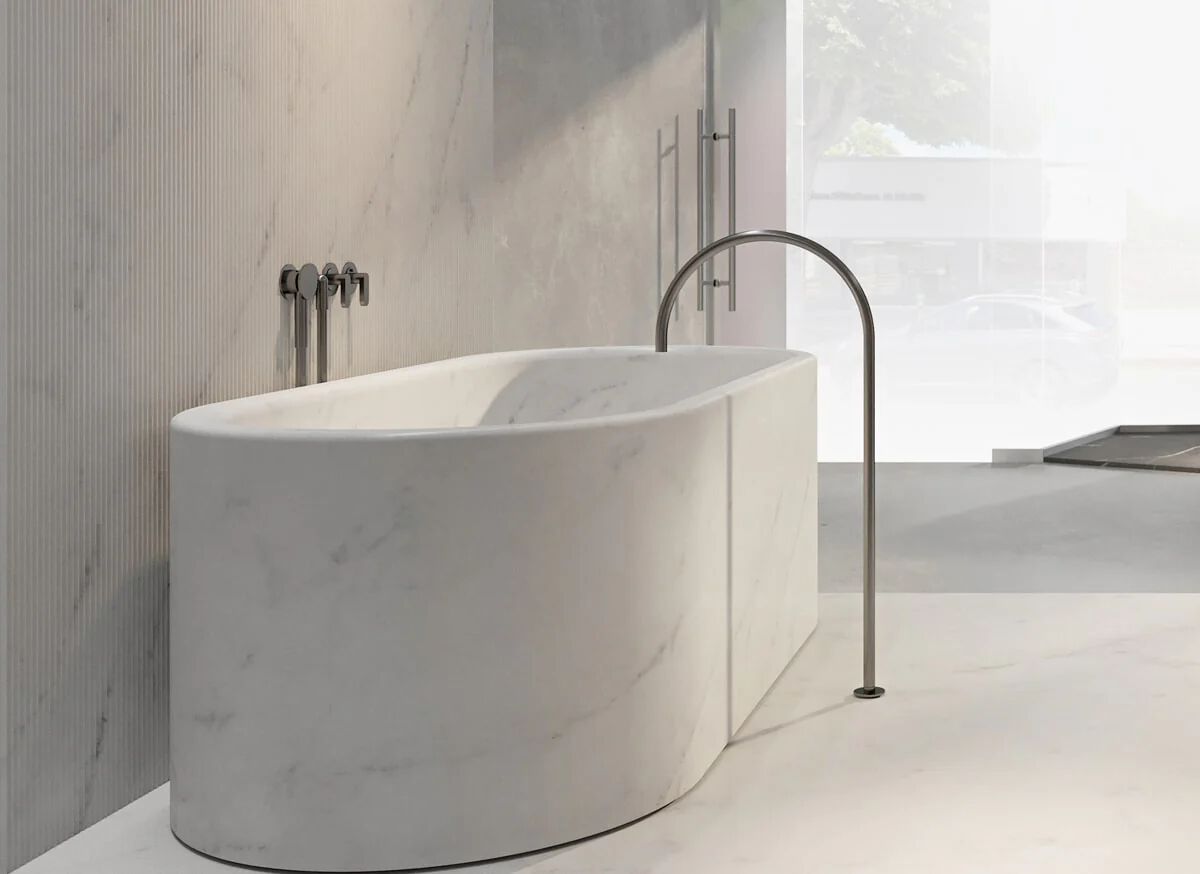 Набор термостатических ванн из нержавеющей стали с ручным душем COCOON John Pawson ARCH-00047302 - Вид №5