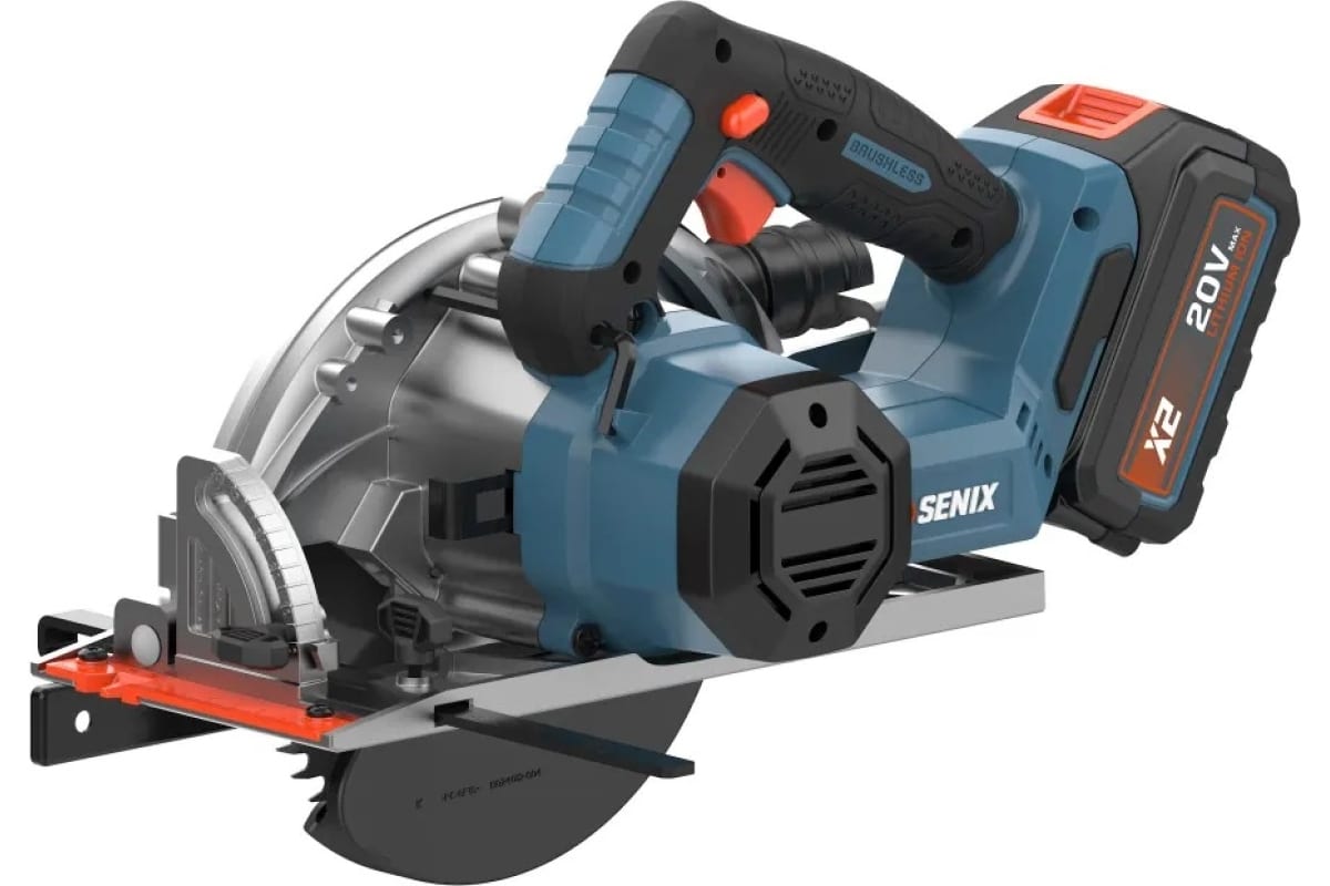 Пила дисковая SENIX PSCX2-M5-EU SET 20 Volt Max X2 9070112 STDN-0073951 - Вид №3