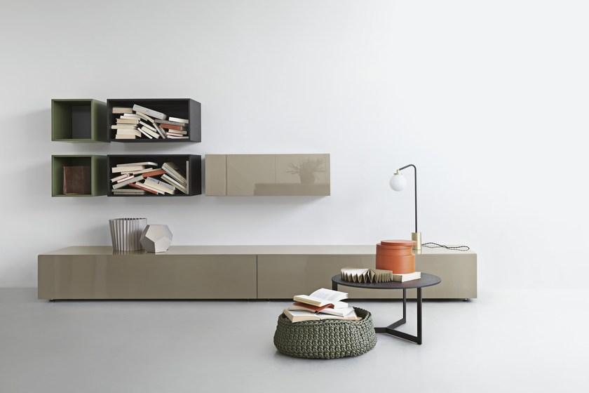 Lema Настенный модульный подвесной книжный шкаф T030 sun-id-1393029 - Вид №53