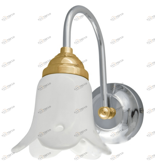 Светильник MIGLIORE Mirella ML.MRL-LP9M.CRDO - хром/золото 