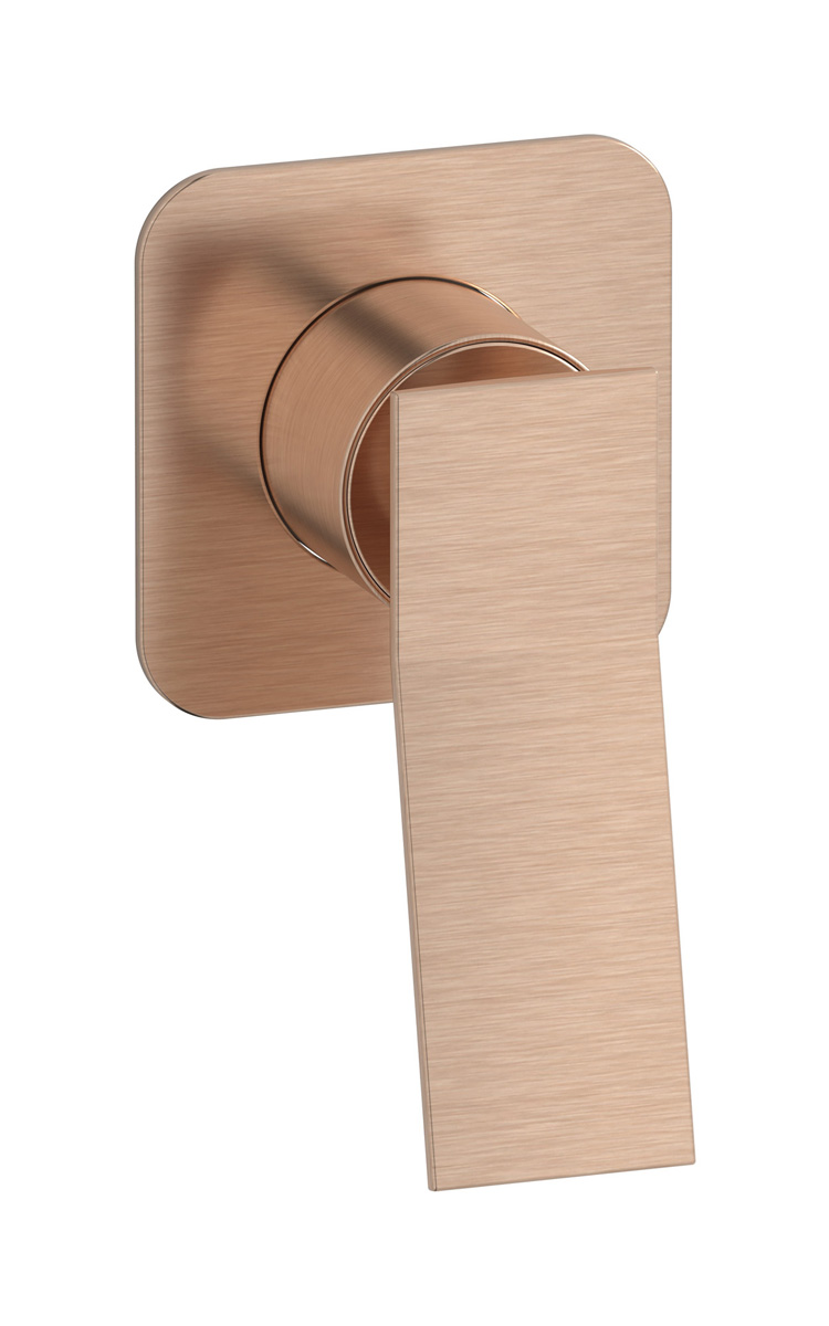 Внешние части встроенного смесителя на 1 потребителя WE ARE IB wa314ss Brushed Rose Gold Wave