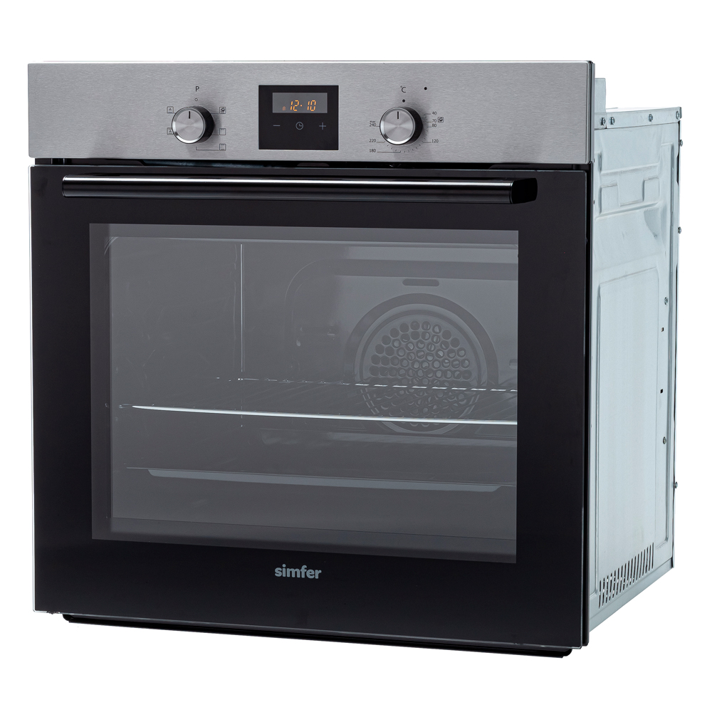 9125100 Электрический духовой шкаф Simfer B6EM56014 серебристый STDN-0006313 - Вид №2