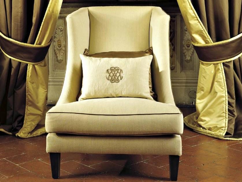 SOFTHOUSE Мягкое кресло из ткани с высокой спинкой Vittoria sun-id-1376903 - Вид №3