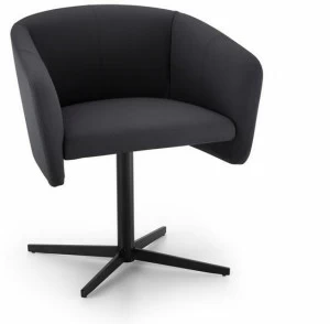 TrabA' Кресло вращающееся на 4 спицы с подлокотниками Balù 0056