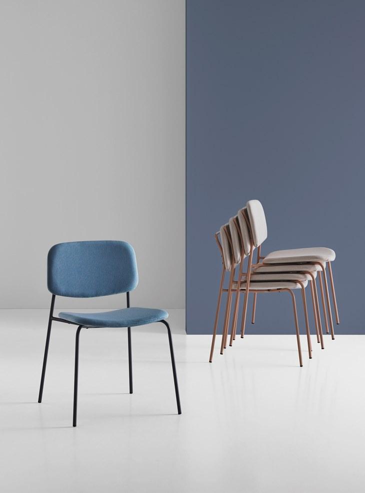 Mobboli Стул из мягкой ткани Cap 14 tf - Вид №1