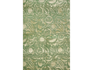 Прямоугольный ковер из шерсти и шелка