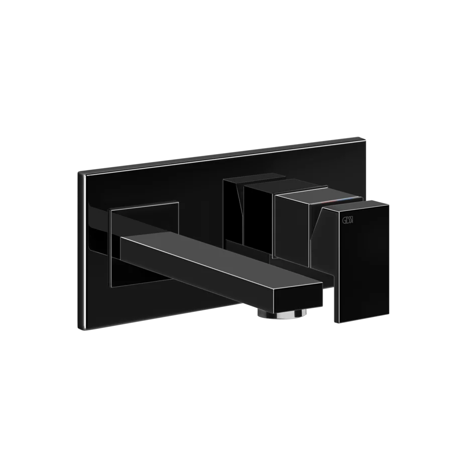 Смеситель для умывальника 44834 706 Gessi Rettangolo ЧЕРНЫЙ МЕТАЛЛ PVD 44834706