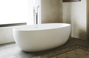 Смеситель для ванны из нержавеющей стали с ручным душем