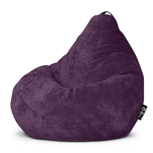 91470675 Кресло-мешок Goodpoof 5XL 110x150x110 см вельвет цвет сливовый STLM-1527890