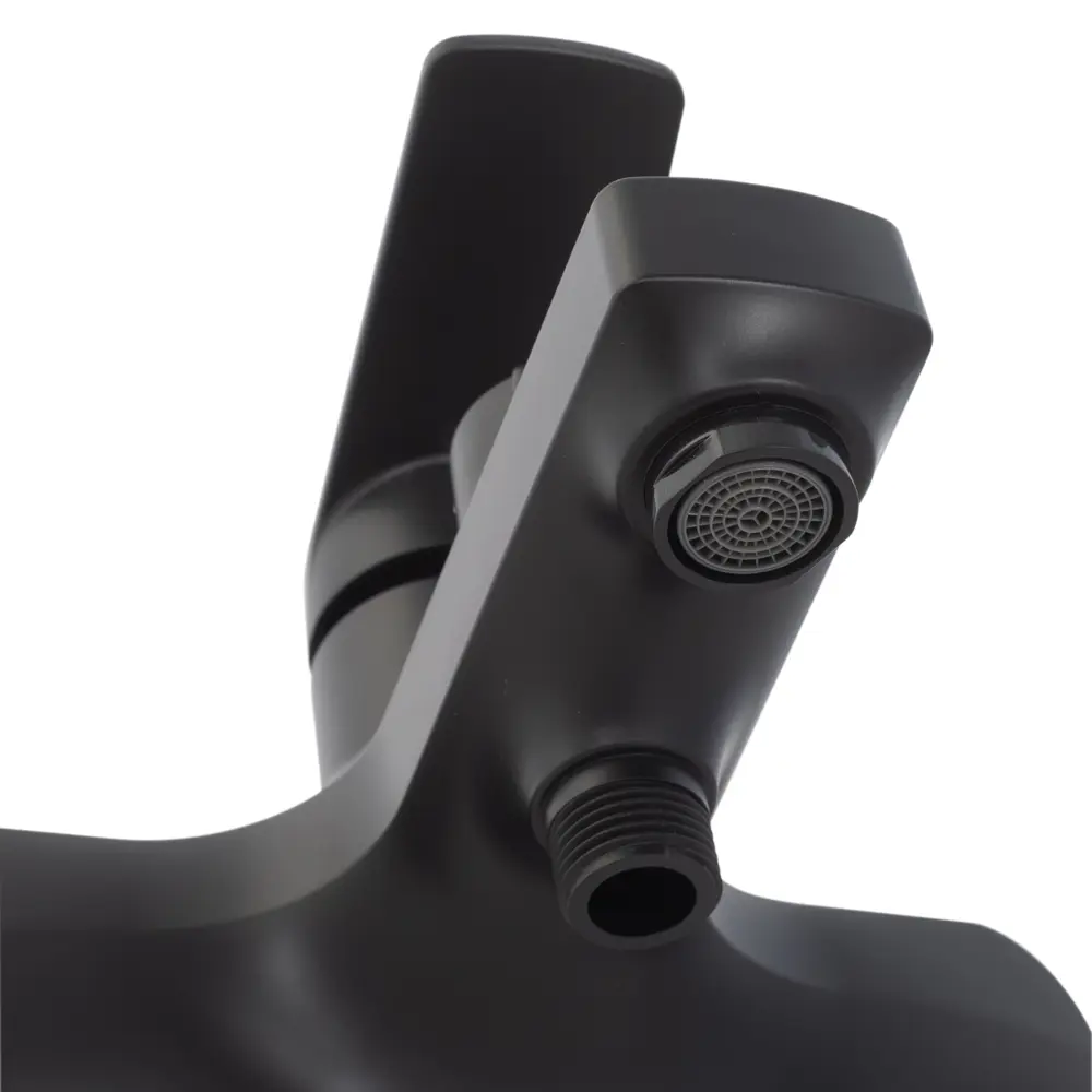 Смеситель для ванны AQUA-RIVUS AR-2021n-b черный матовый 89392680 STLM-1574152 - Вид №1