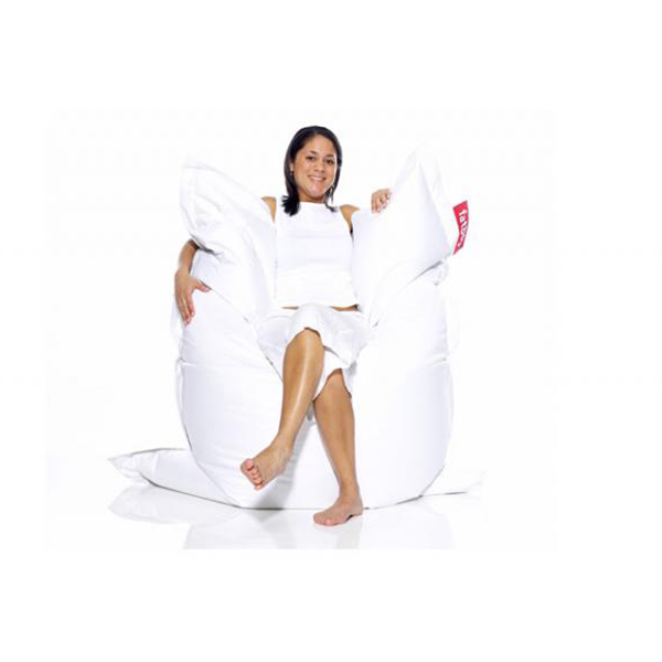 Кресло-мешок Fatboy the original белое 9000113 - Вид №1