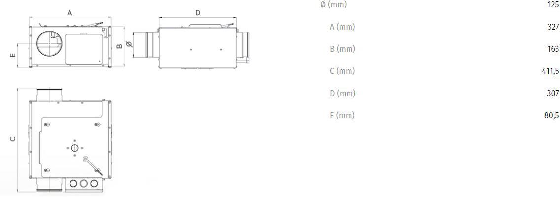 Vortice Центробежный канальный вентилятор Ca in-line 16251 - Вид №4