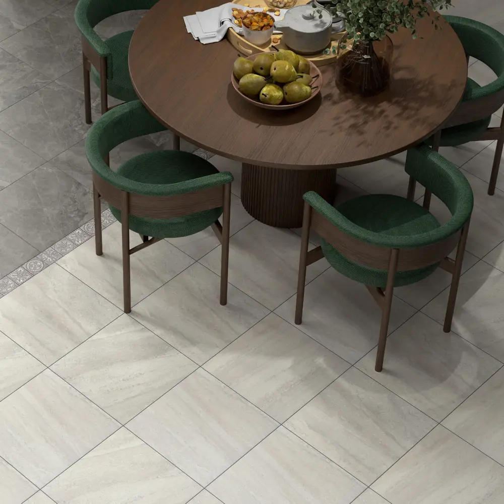 Керамогранит Kerama Marazzi Престон 40×40 см - мраморная элегантность в бежевых тонах 18361445 STLM-0010527