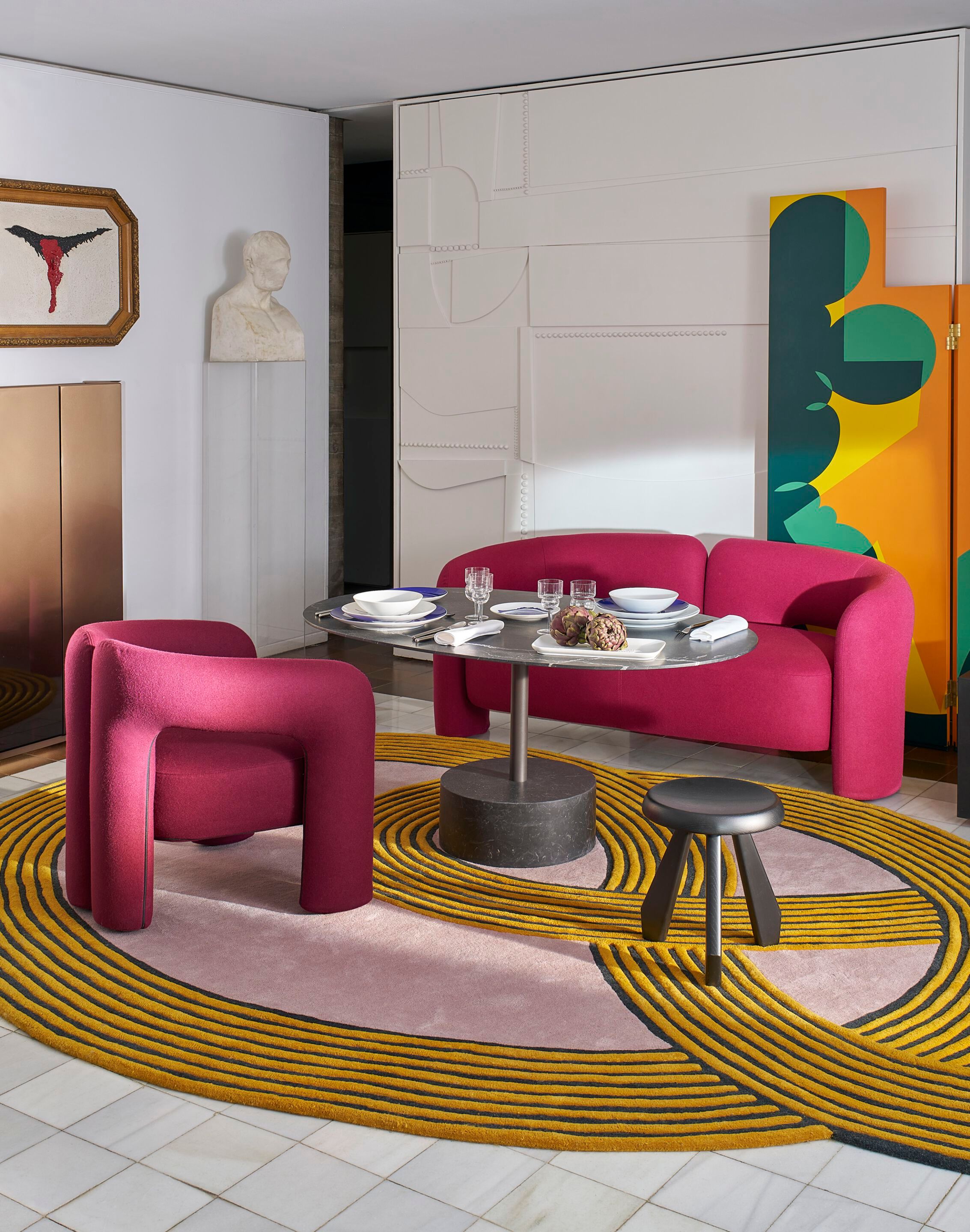 Шерстяной ковер CASSINA RIGADINO ARCH-00146414 - Вид №1