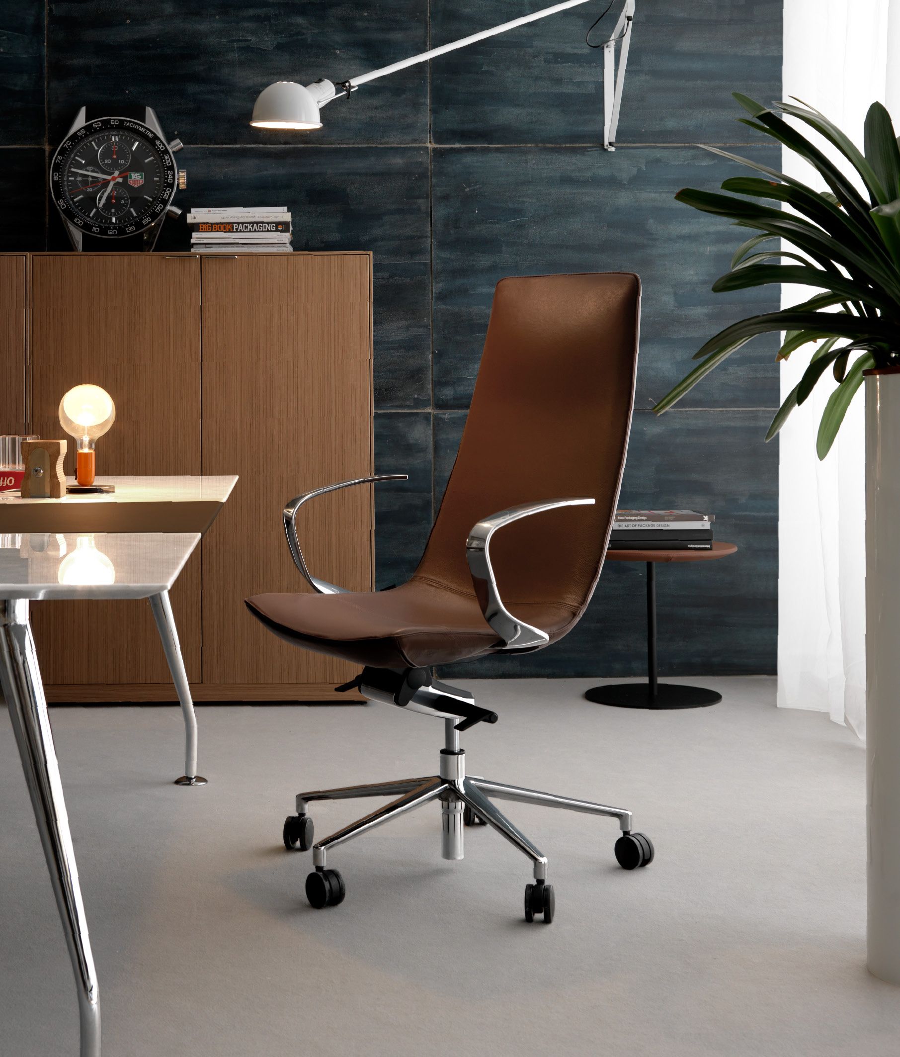 Вращающееся офисное кресло с подлокотниками с 5 спицами Quinti Sedute ARCH-00038557 - Вид №4