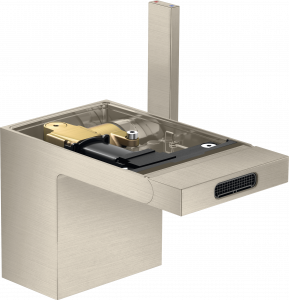 47212820 Смеситель для биде, однорычажный, со сливным клапаном Push-Open, без тарелки AXOR MYEDITION