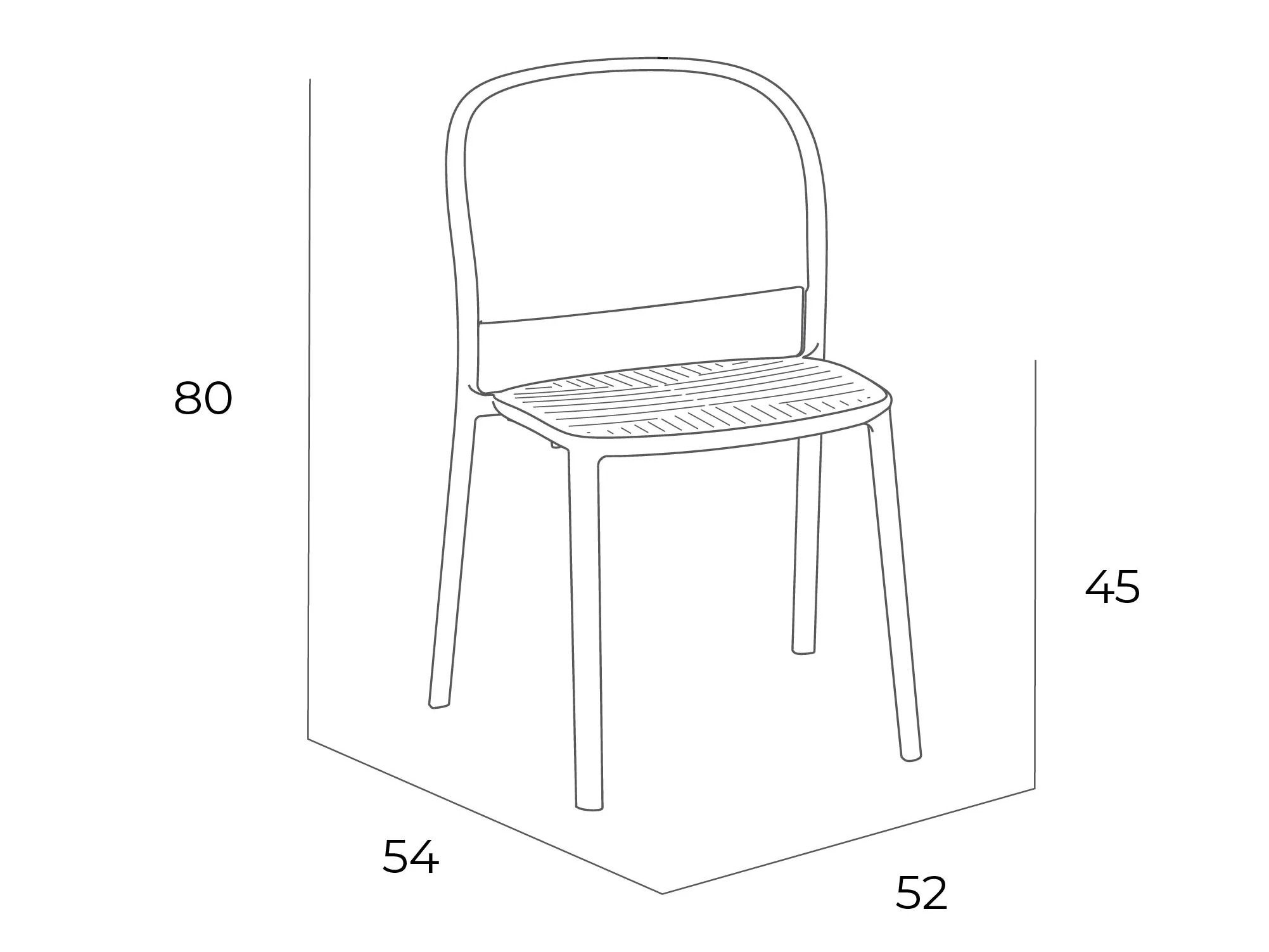 Стул из полипропилена Ezpeleta Trena ARCH-00088128 - Вид №5