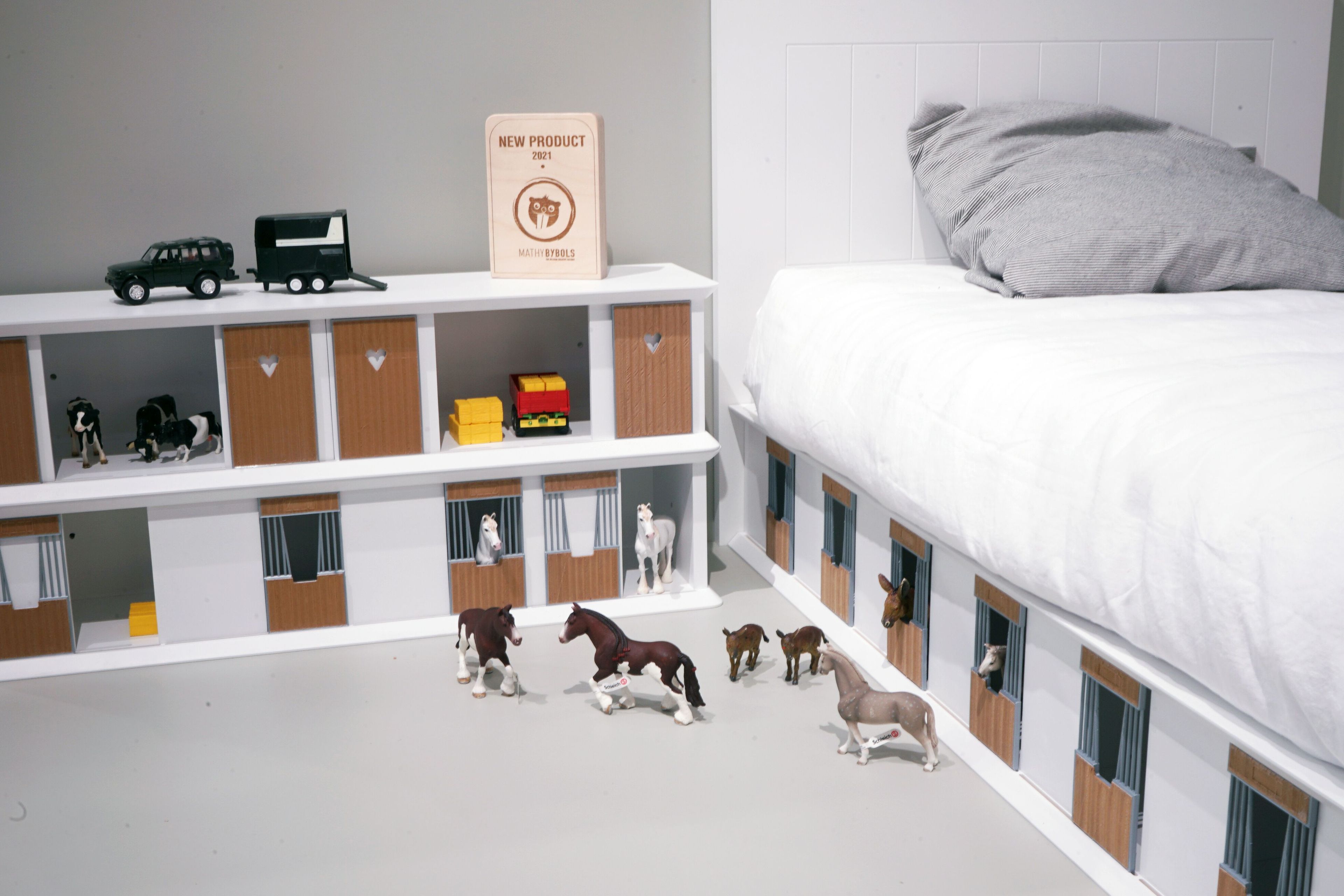 Односпальная кровать из МДФ Mathy by Bols STABLE ARCH-00033134 - Вид №11