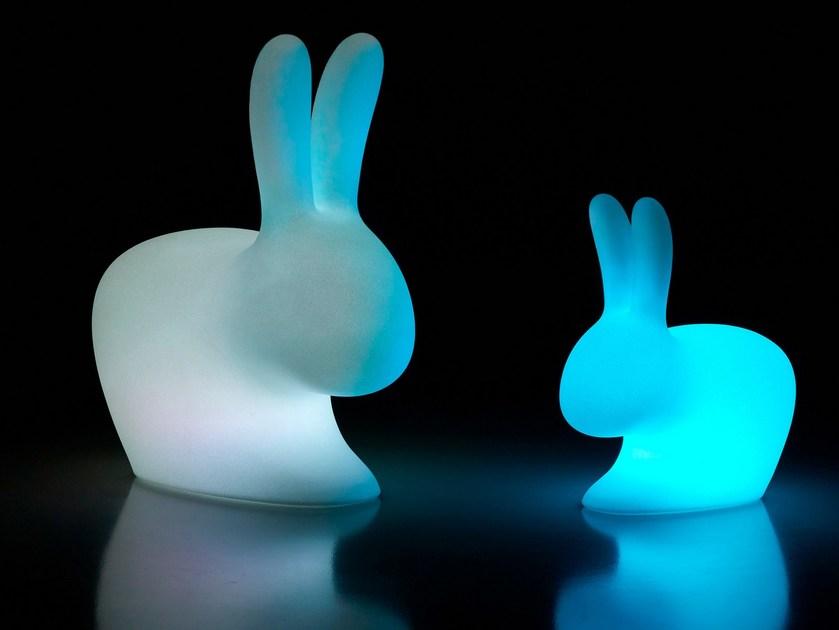 Qeeboo Напольный светодиодный торшер из полиэтилена Rabbit sun-id-1481951 - Вид №2