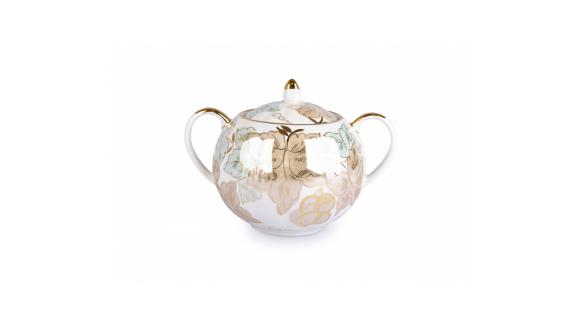 10631342 Дулевский фарфор Сервиз чайный 6/15 "Тюльпан" "Флора" Фарфор  - Вид №3