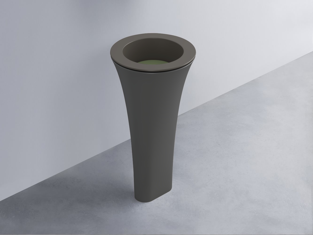 AMLA45-FN+AMPILT-AG+AMCOLT-CM Раковина Amedeo Tondo отдельностоящая cielo Enjoy + Amedeo Ceramica Cielo