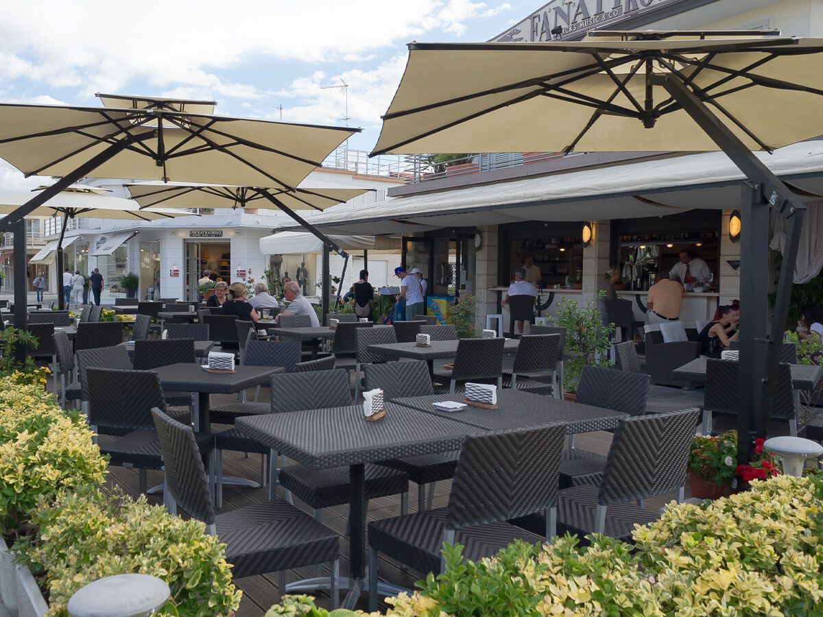 Зонтик с боковым полюсом Ombrellificio Poggesi SUMMER ARCH-00067065 - Вид №6