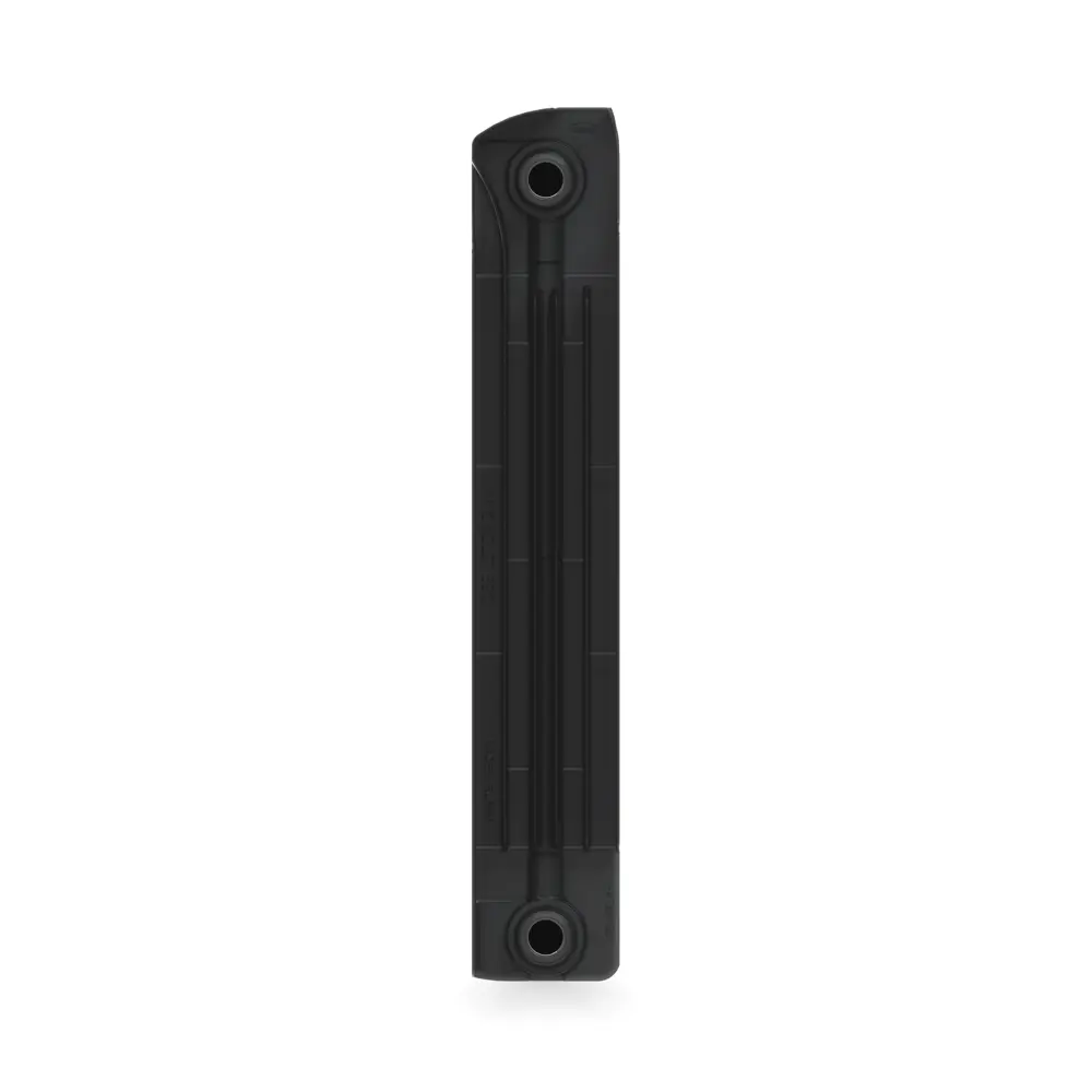 Радиатор секционный Rifar Monolit M50008RAL9005 500/100 8 секций боковое подключение биметалл черный 82560797 STLM-2144999 - Вид №2
