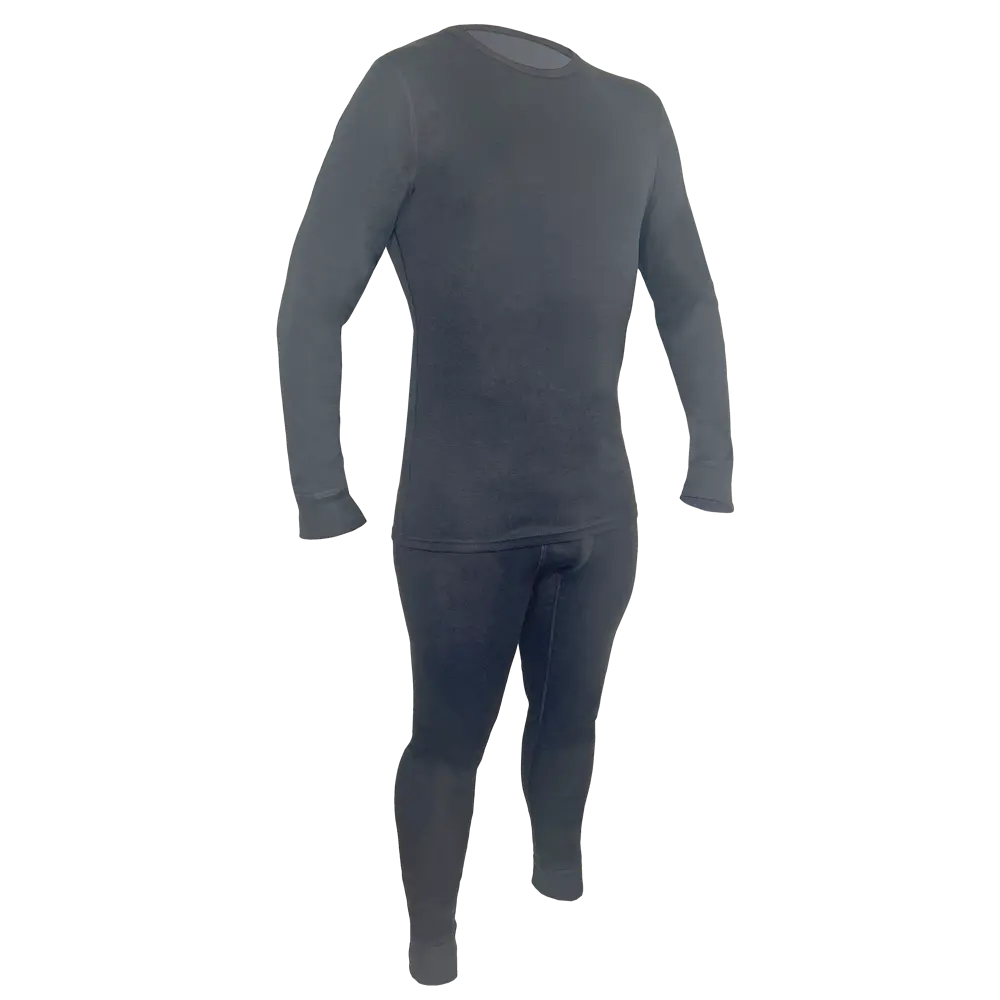 Комплект мужского термобелья THERMOTOUR М.8012 черный 89398828 Outdoor STLM-1479415