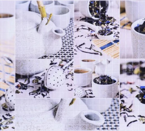 Панель ПВХ 0,3 мозаика Чайная церемония STSR-707