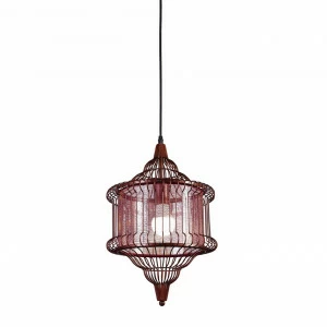 Подвесной светильник Favourite Zauber 1882-1P FAVOURITE ZAUBER BURGUNDY 073099 Красный