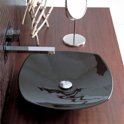 25362 Накладная раковина на столешницу  овальная Ceramica Hidra  - Вид №2