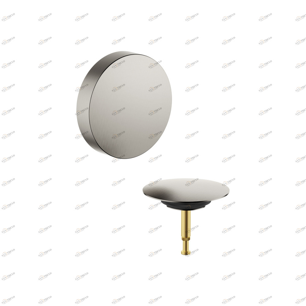 Излив для ванны со сливным/переливным устройством - платина матовая 3624797006 DornBracht 