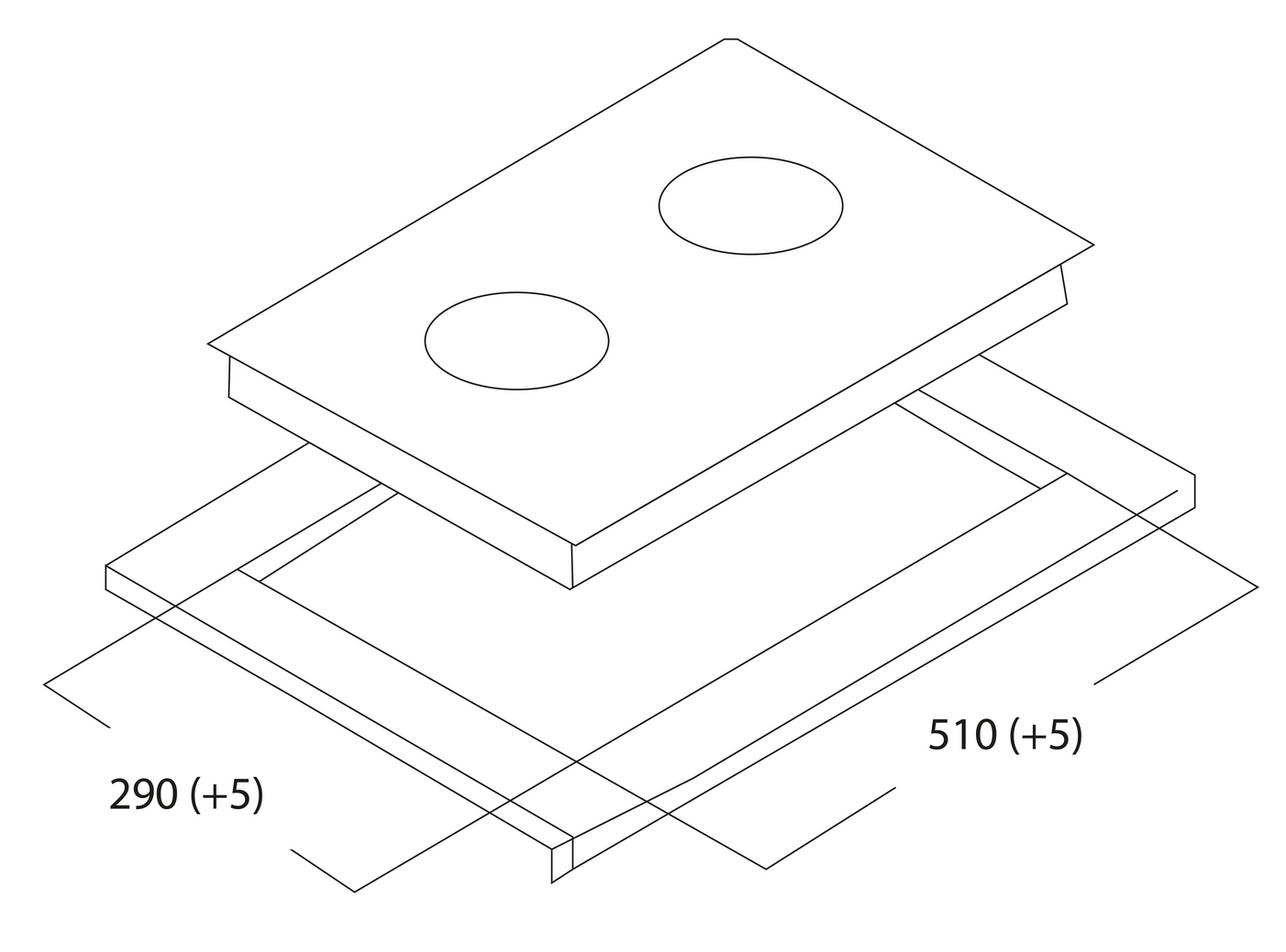9136677 Электрическая варочная поверхность Oasis P-SDR STDN-0058455 - Вид №5