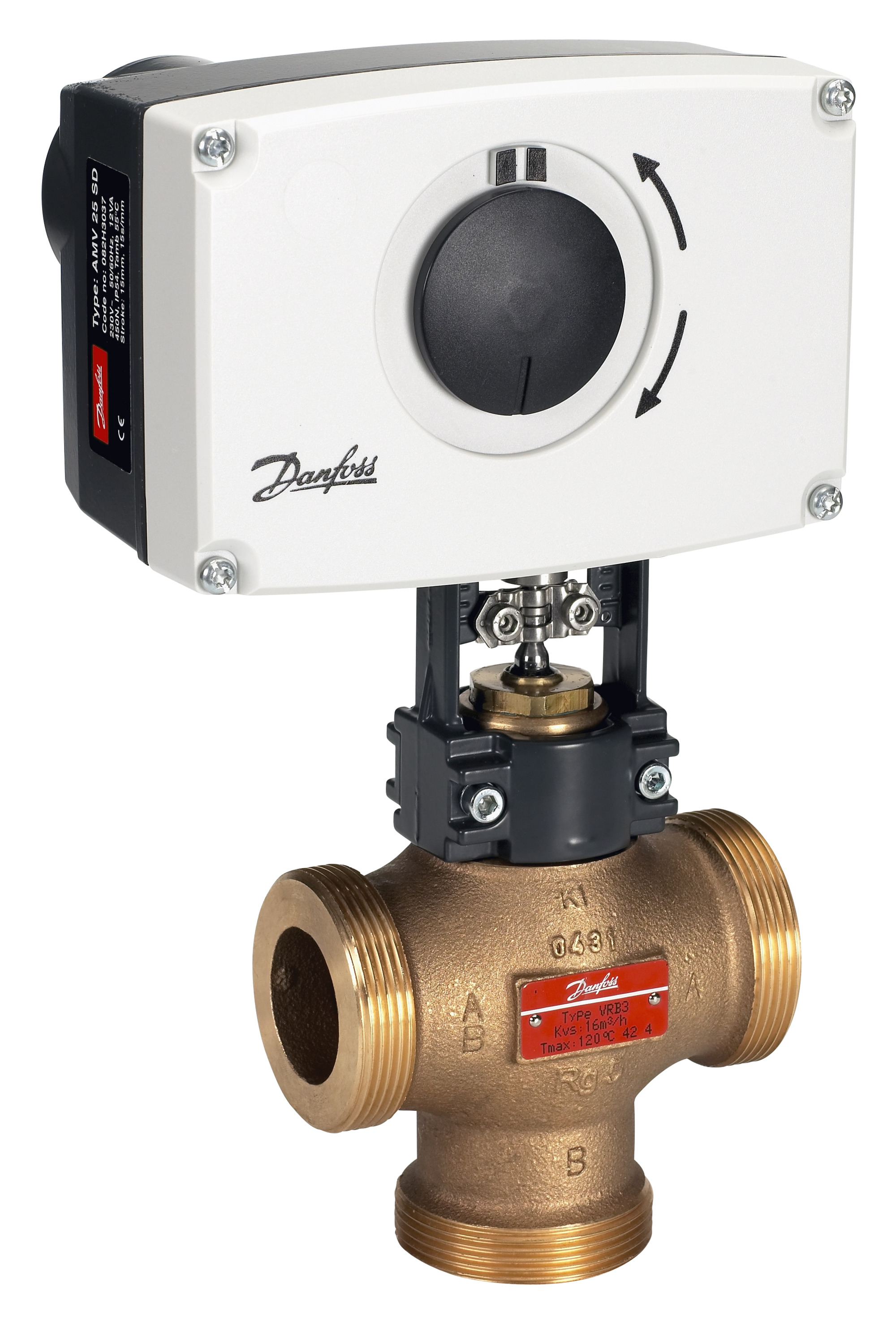 Danfoss Редукторные электроприводы с трехпозиционным управлением ARV 152 230В 15с/мм 082G6007  - Вид №46