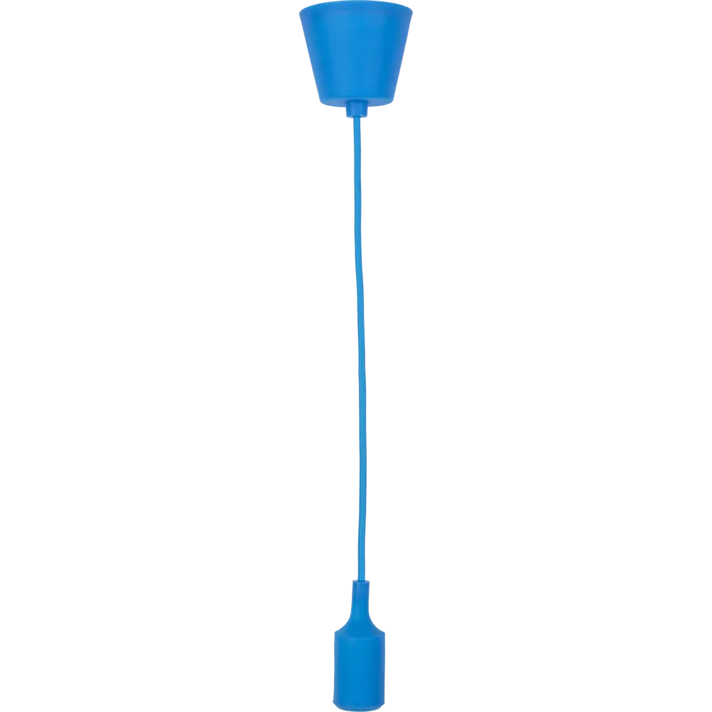 Патрон с подвесом TDM Electric для ламп Е27, синий, 1 м 84833465 STLM-0055823 - Вид №3