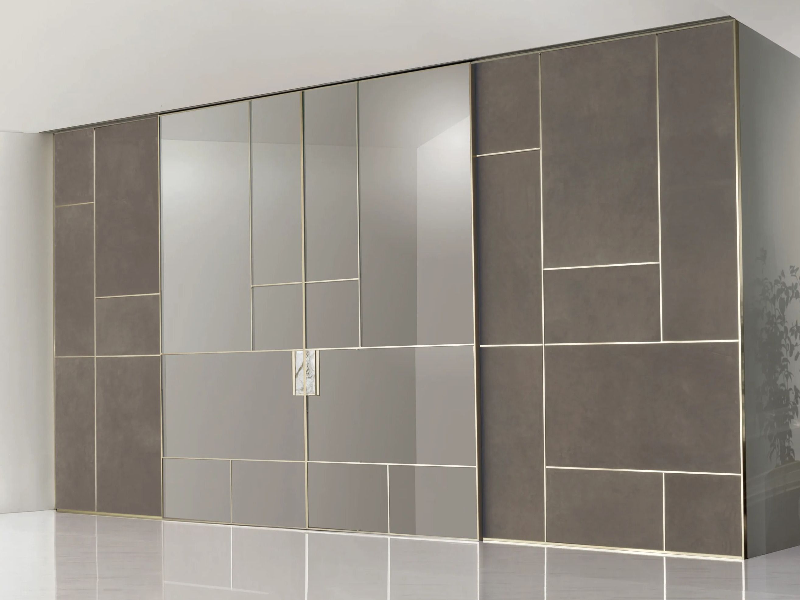 Дверь из закаленного стекла Longhi Aluminiun Chic-Doors ARCH-00132171