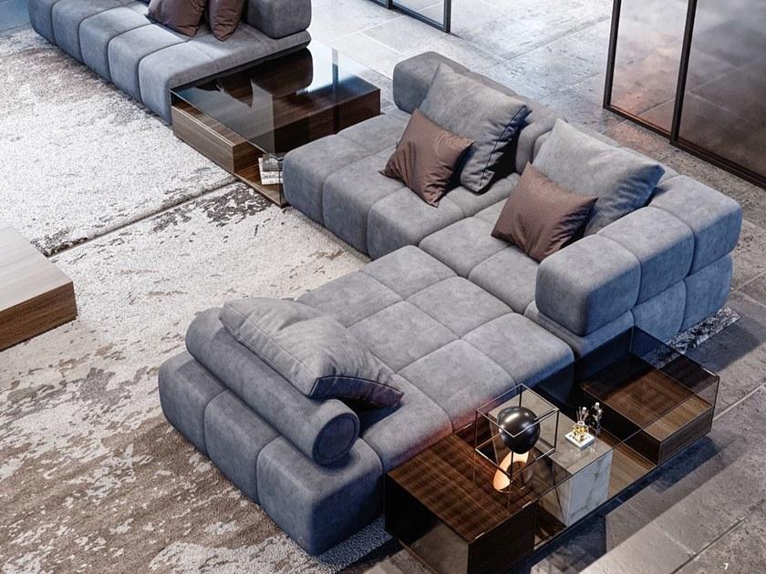 SM Living Couture Модульный модульный диван в бархате Hoffman sun-id-1368894 - Вид №1