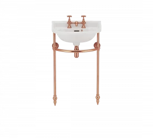 Gentry Home Таз большой белый Victorian Copper GH102716