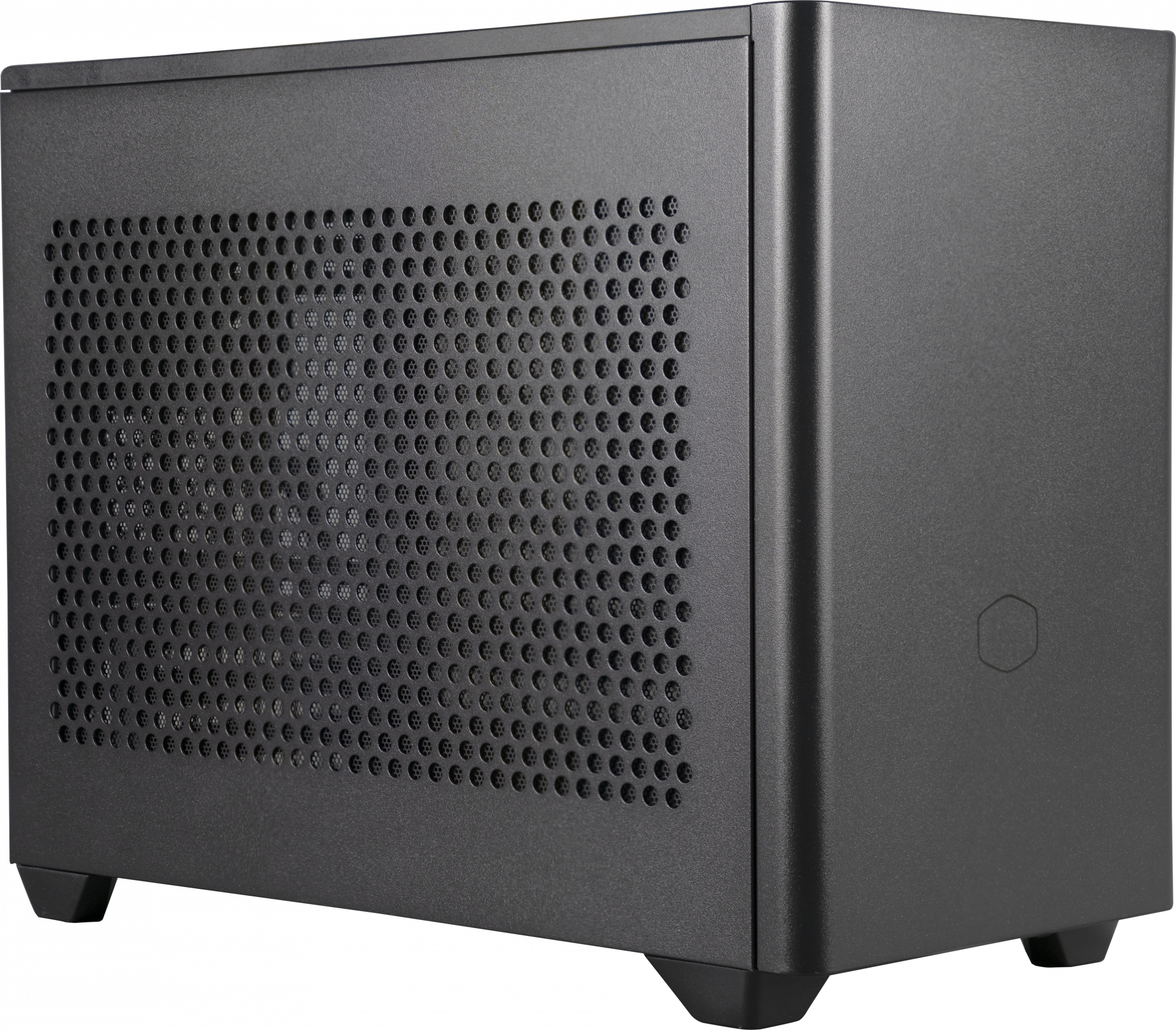 MCB-NR200-KNNN-S00 masterbox nr200, usb3.0x2, 1x92 fan, 1x120 fan, black, steel panel, w/o psu, mitx Cooler Master Cooler Master MasterBox Santreyd 