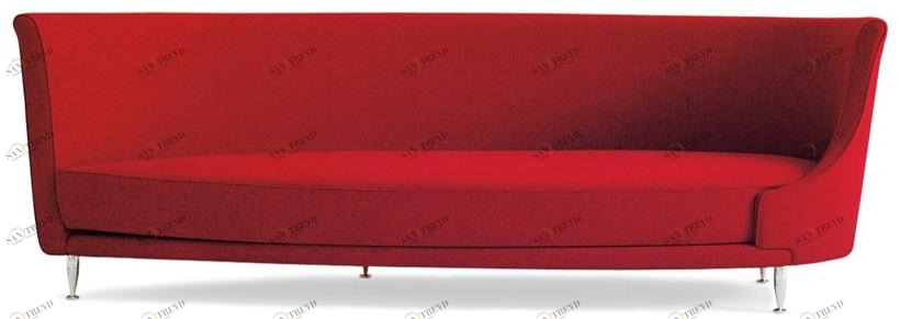 Moroso 3-х местный диван из кожи или ткани Timeless sun-id-1362511