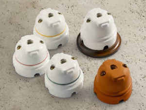 Керамическая одиночная телефонная розетка